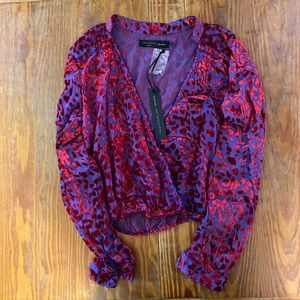 House of Harlow 1960 x Revolve Sheer top